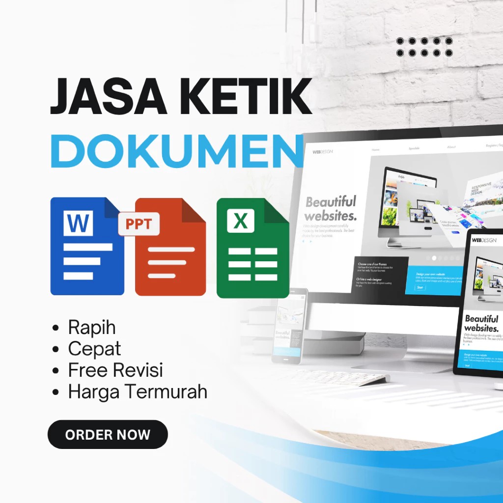 Jasa Ketik Text Word Edit Dokumen Edit File PDF Word Excel