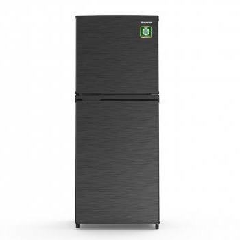 SHARP - REFRIGERATOR 2 DOOR SJ-236MN-HS KULKAS 2 PINTU 205 LITER HITAM - HITAM