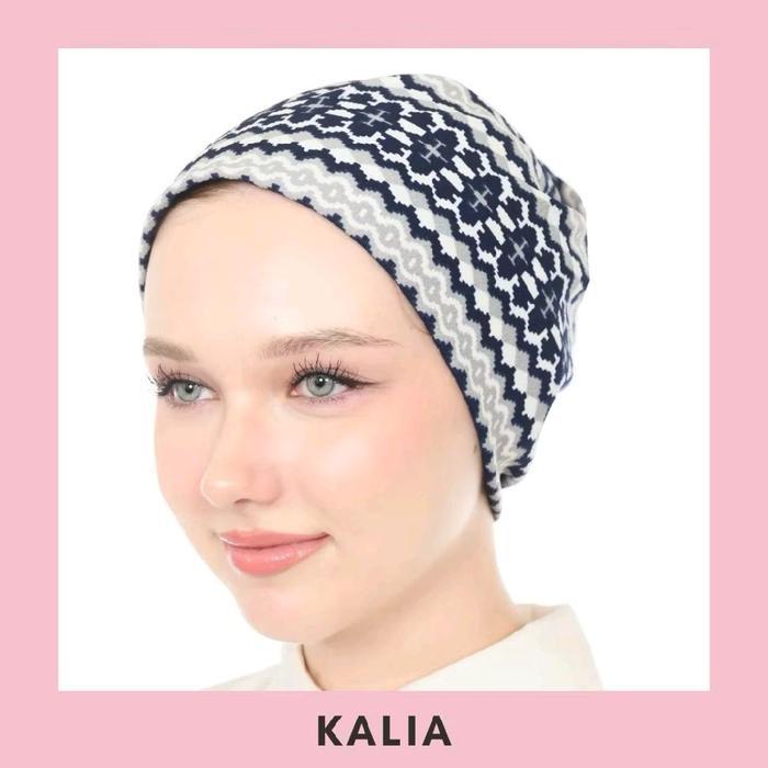 Kaloka Turban Beanie Topi Hijab Kupluk - Kalia