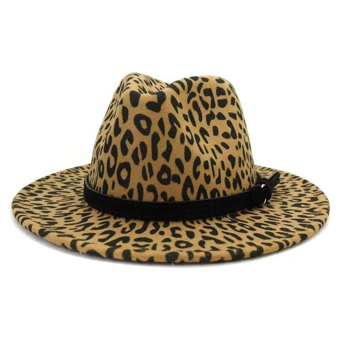 Cowboy Boater Hat / Topi Fedora Import Topi Fedora Wanita Pria Casual