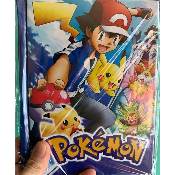 "New" Album kartu album kartu pokemon isi 70 kartu murah premium