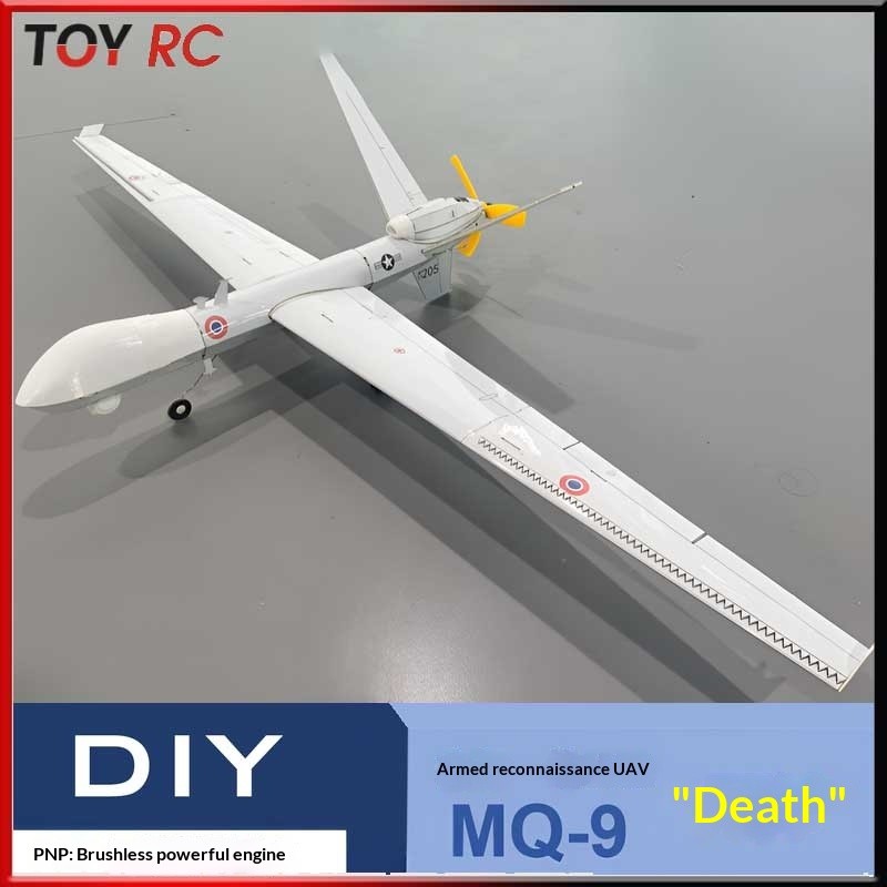 Model Airplane Assembly Model Mq-9 Reaper Micro Remote Control Assembly Model Airplane Desktop