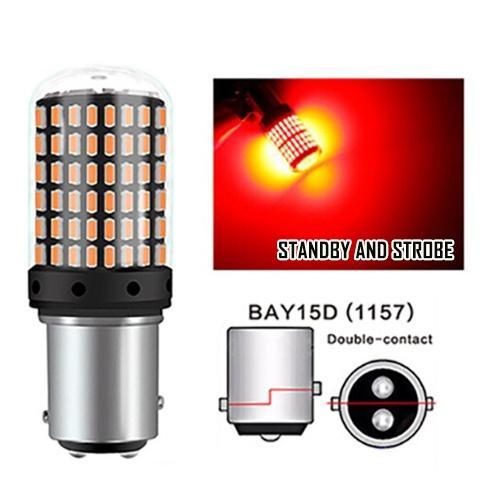 Best Seller Lampu Rem Motor Mobil 144 Titik Led Stop Rem Kedip Super Bright Original