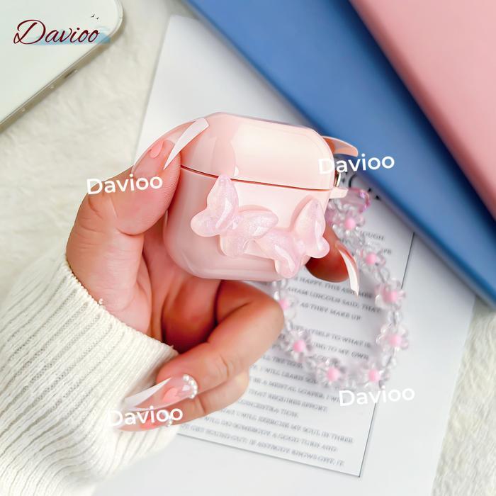 "New" Casing TWS FOR Robot Airbuds T50S Pelindung Earphone FOR Robot Airbuds T50S Motif Lovely dan