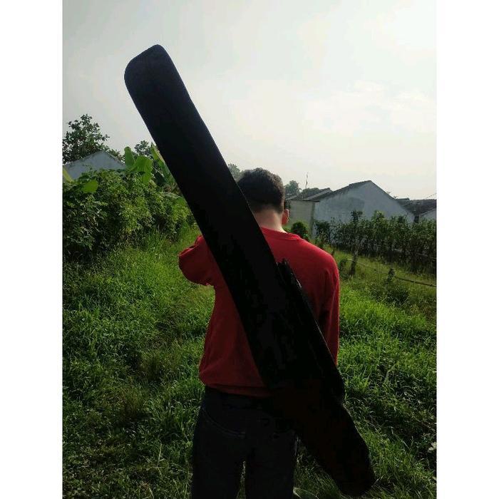 Tas Joran Pancing Hard Case 130 Cm ( Fiber + Mangkuk ) Tas Joran Pancing Laut Tas Joran 2 Set