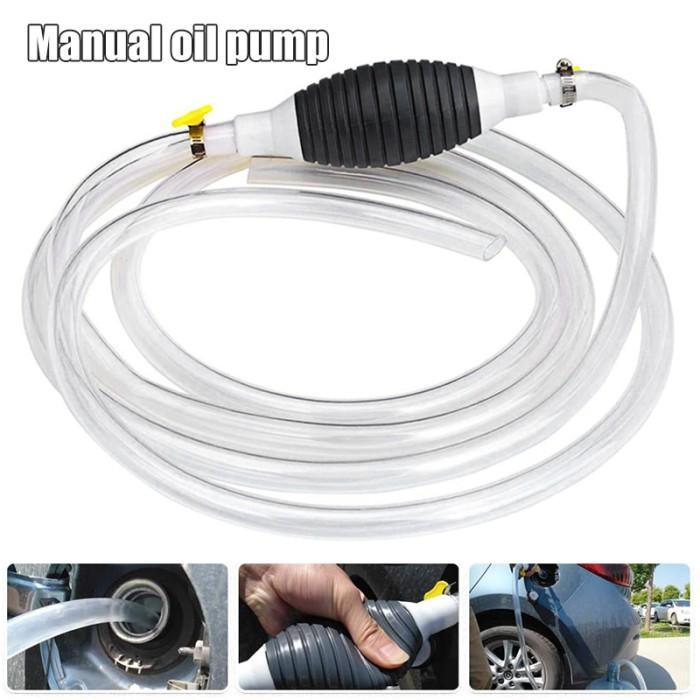 Pompa Tangan Manual Hand Siphon Pemindah Air Minyak Bensin Mobil