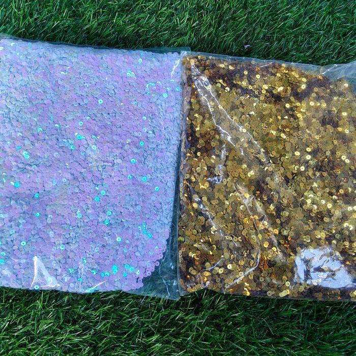 [1pon] Payet sequin dollar bulat Flat 4MM