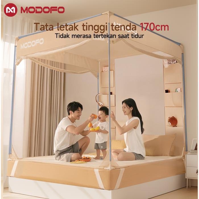 MODOFO Kelambu Tidur Anti Nyamuk Kelambu Bayi Lipat Anti Nyamuk Selambu Anti Nyamuk Kelambu Tidur