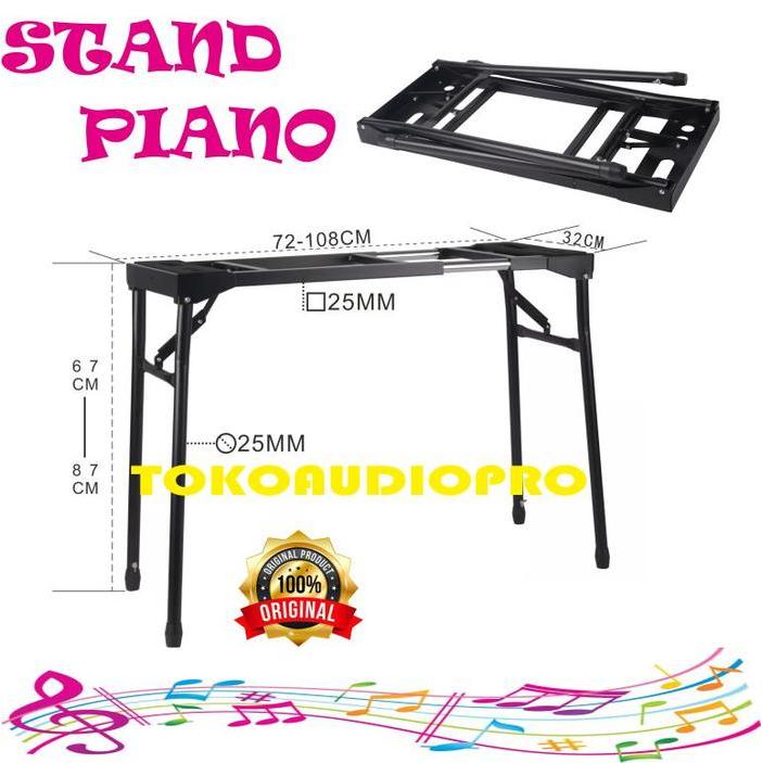 Stand Piano Stand Keyboard Kaki Piano Co