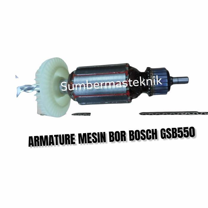 Armature Angker Mesin Bor Bosch Gsb 550 / Gsb 1300 Gsb550 Type Lama