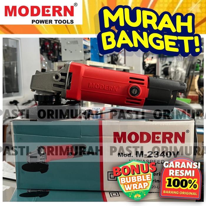 Gerinda Modern M-2340V Variabel Speed Grenda M 2340 Grinda M2340 Grinder Grinda Tangan Gerinda