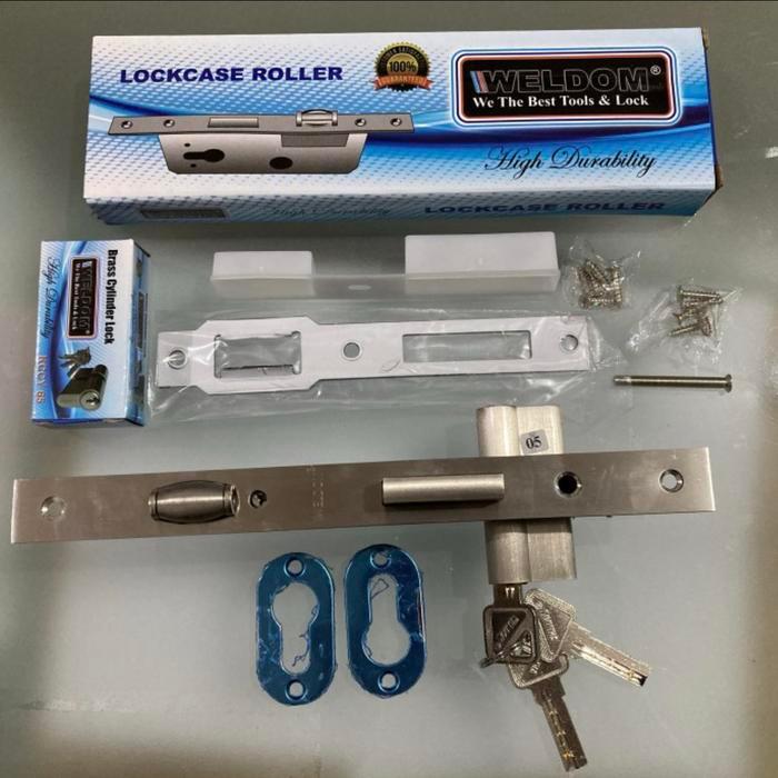 Kunci Bodi Pelor Pintu Aluminium Glatino