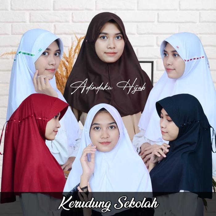 ASLI Kerudung Anak Sekolah Sd Smp Sma Rabani / Jilbab Hijab Kerudung Anak Sekolah Rabbani Warna