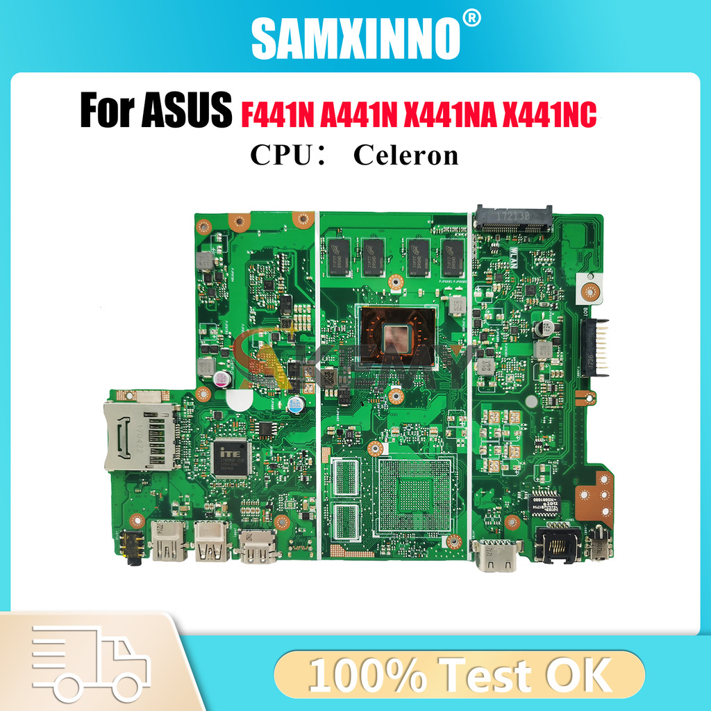 X441Na Laptop Motherboard For Asus Vivobook A441N F441N X441N X441Nc X441Na Mainboard With Celeron
