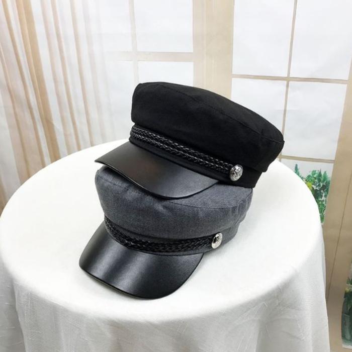 Topi Baret Korea Style Import