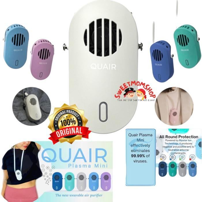 QUAIR Plasma mini wearable air purifier portable kalung air purifier