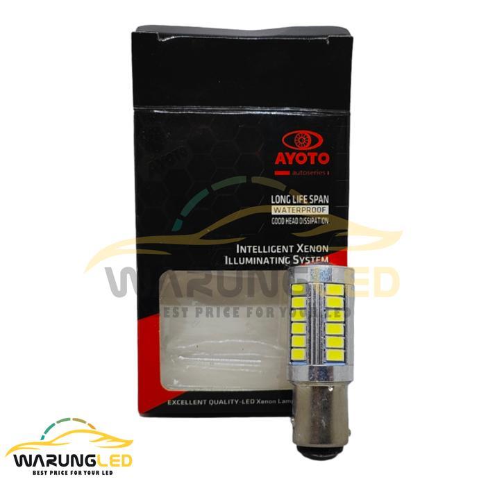 JTTOP" LAMPU AYOTO REM MOTOR DAN MOBIL SOCKET BAYONET TERANG REDUP NON KEDIP