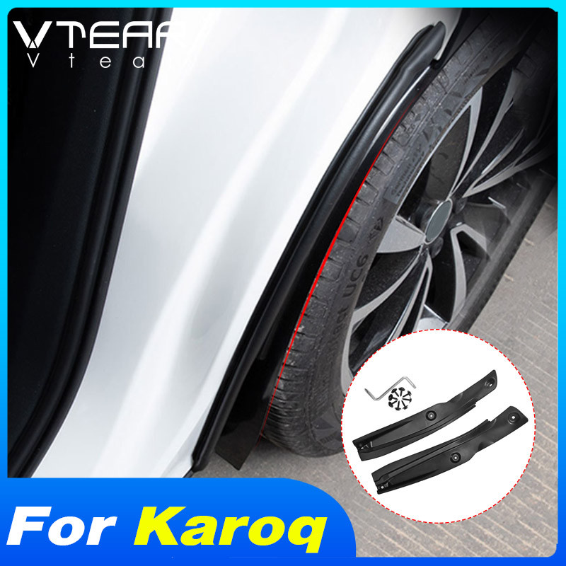 Vtear Car Mudguard Anti Dirt Cover Rear Tire Mat Mudfla Fender Exterior Decoration Accessories For