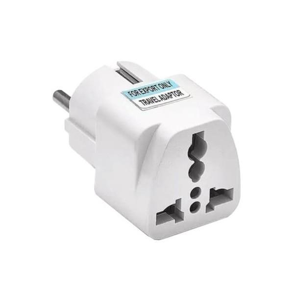 "New" Adaptor Sambungan Colokan kaki 3 / Adapter Charger kaki 3 ke kaki 2 Batok