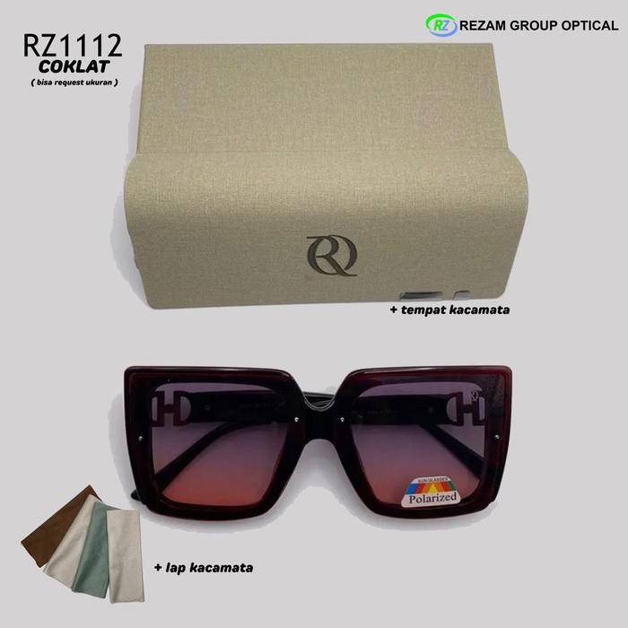 KACAMATA SUNGLASES HITAM RZ1112