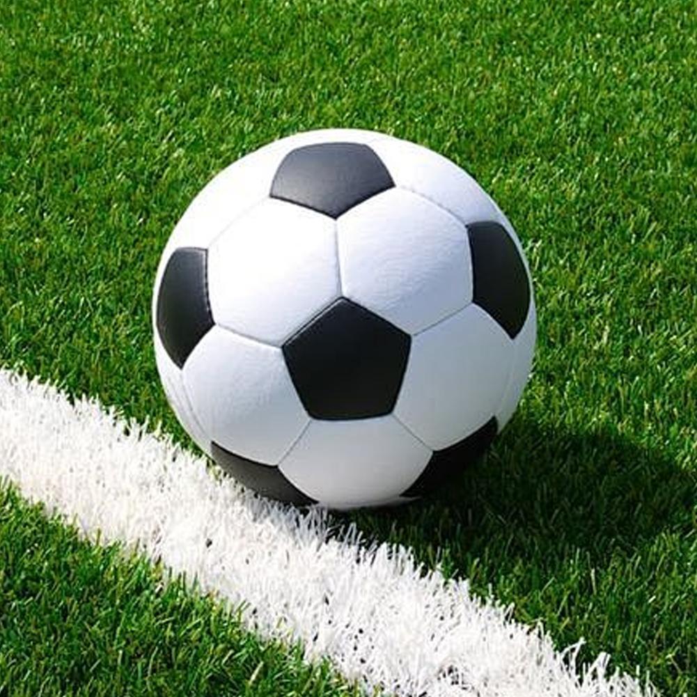 Size 5 Professional Training Soccer Balls PU Leather Black White Football Soccer Balls Goal Team