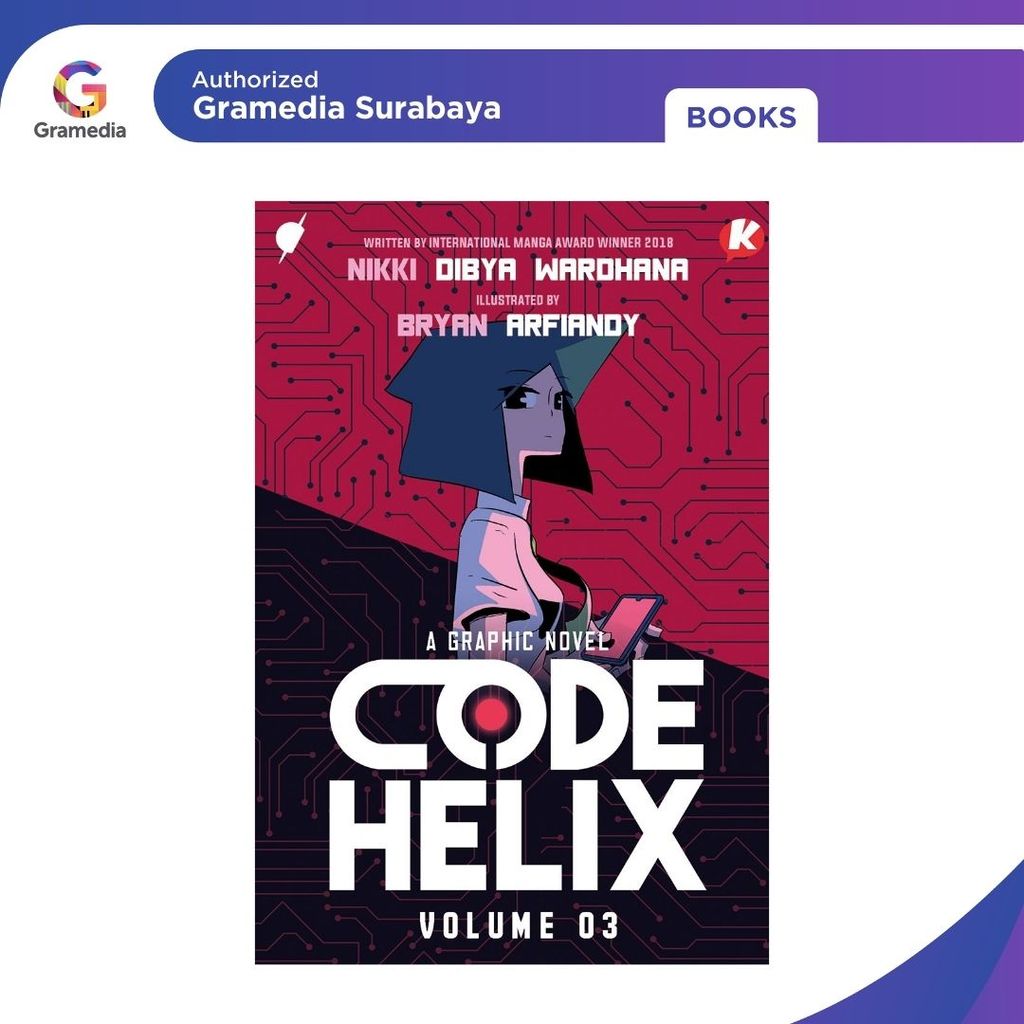 Gramedia Surabaya - Koloni : Code Helix 03