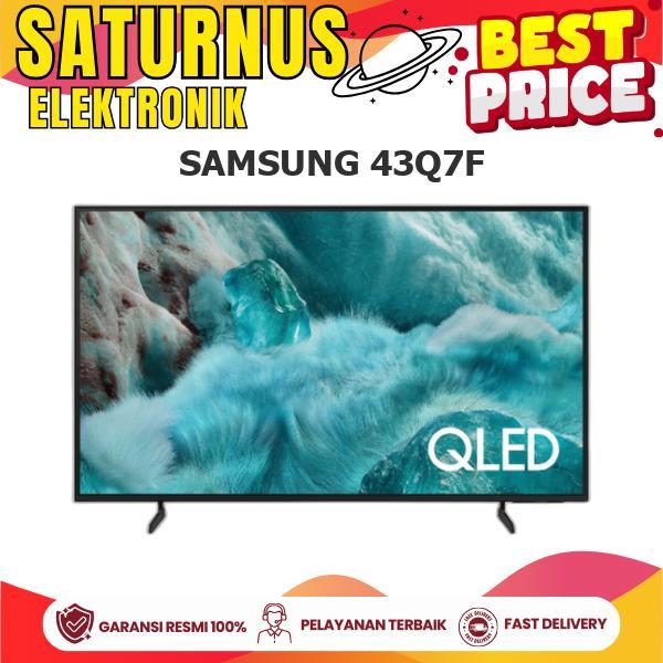 SAMSUNG 43Q7F Smart TV 43 Inch QLED Q4 AI Processor Q-Symphony Slim Look 43Q7F 43Q7 New Product 2025
