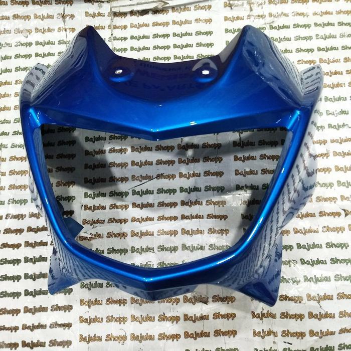 Batok Barong Ninja R 150 Cover Lampu Ninja R 150 Biru Muda Original
