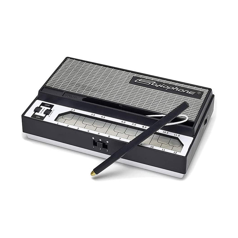 Best Seller British Stylophone Retro Electronic Instrument Mini Portable Pocket Keyboard Synthesizer