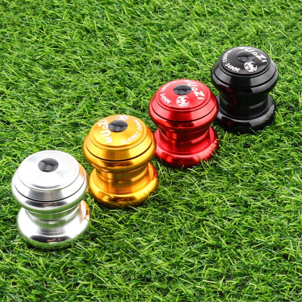 Aluminum Alloy Bicycle Headset 34MM Straight Tube MTB Headset 28.6mm Threadless Fork Bearing Box