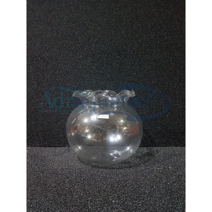 AQUARIUM BULAT TOPLES DLX SHELLA 7 LITER FISH BOWL