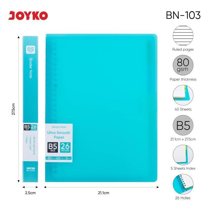Deli Atk Store - Binder Note Bn-103 A5~B5
