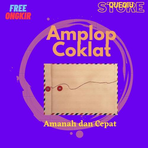 "New" amplop coklat kosong A5
