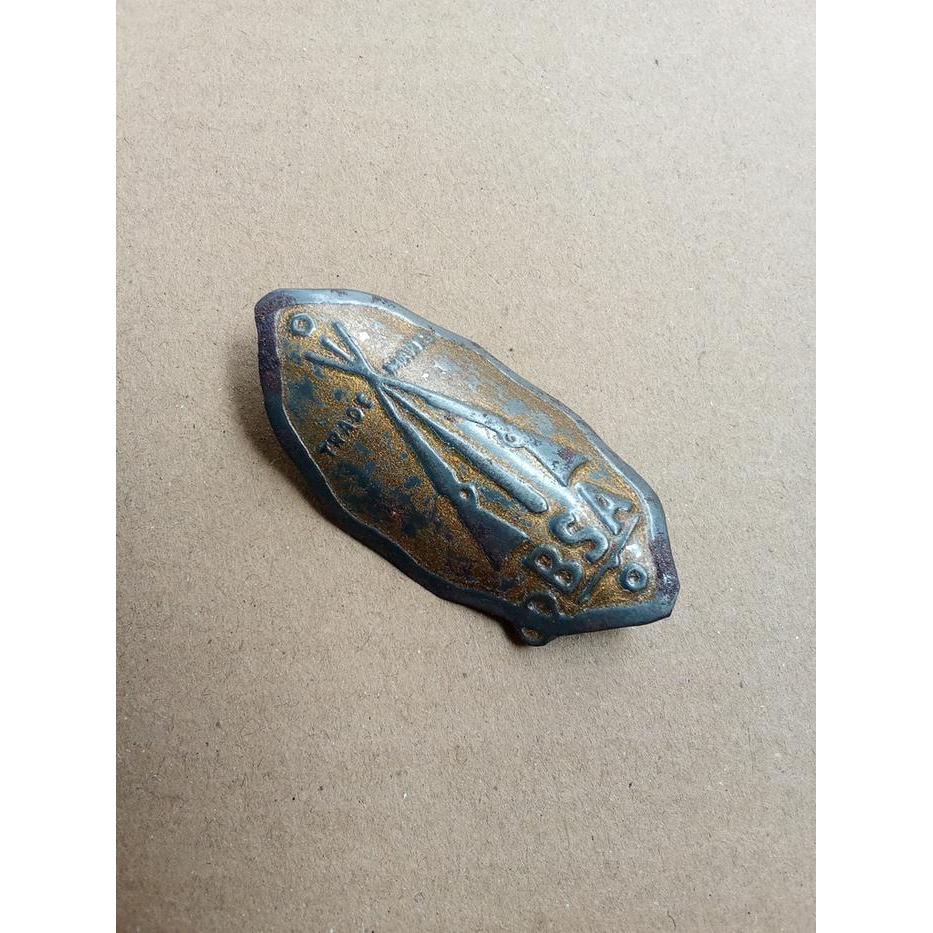 EMBLEM SEPEDA ONTHEL MERK BSA VINTAGE