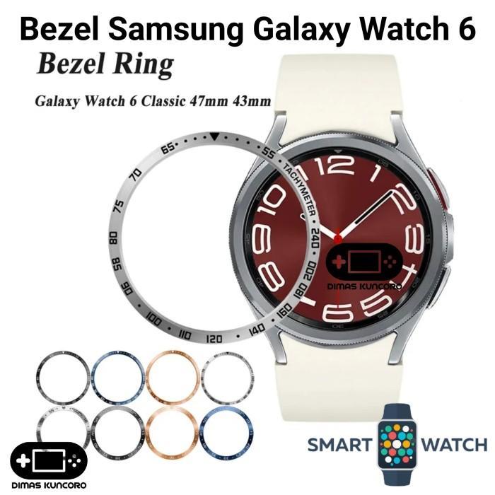Stok Baru Bezel Samsung Galaxy Watch 6 ring frame protector samsung galaxy watch 6 watch6 classic