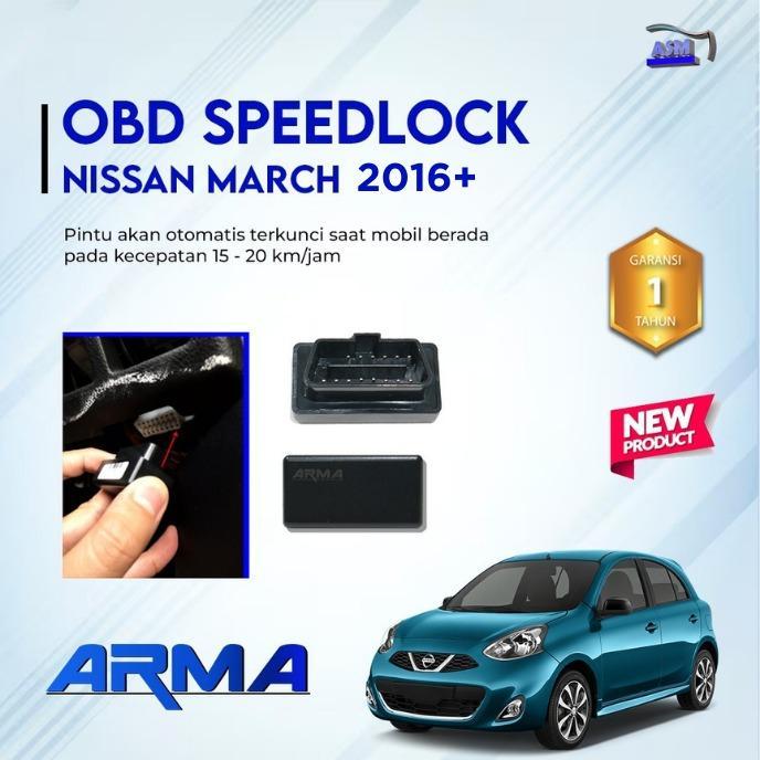 OBD Speedlock Nissan March 2016 Up