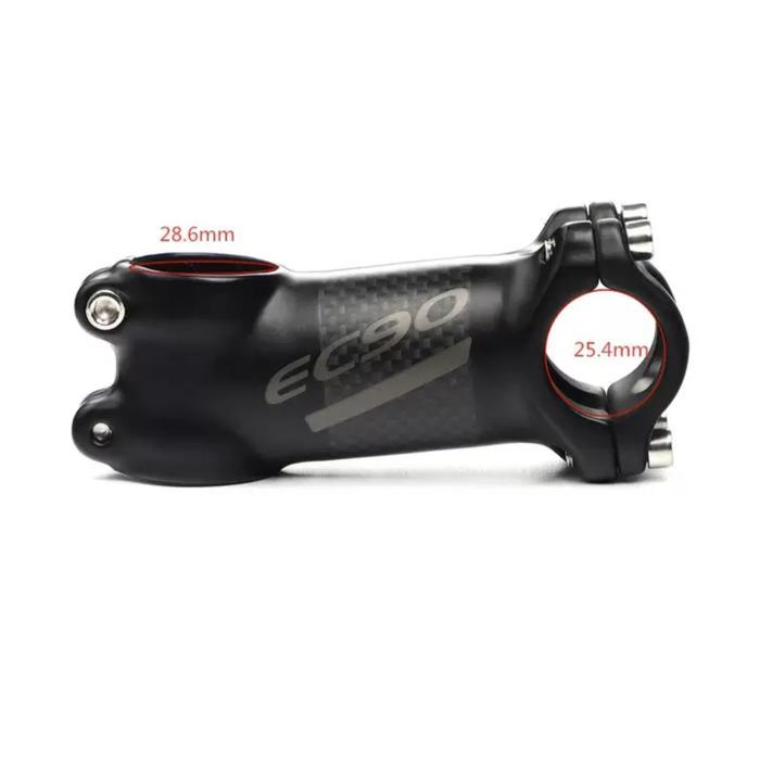 EC90 STEM SIZE 25.4MM ALLOY CARBON HANDLEBAR STEM SEPEDA PUSHBIKE BALANCE BIKE BMX