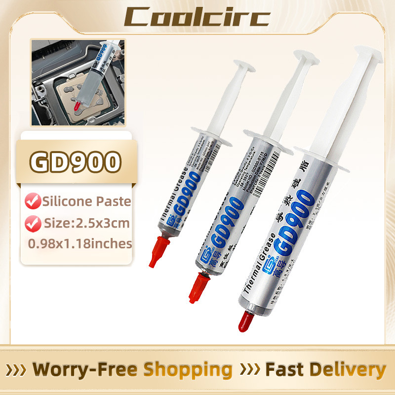 Coolcirc Gd900 Thermal Conduct Paste Grease 7G/15G/30G Silicone Plaster Heatsink Compound High