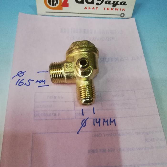 Check Valve Compresor Oilless - One Way Valve