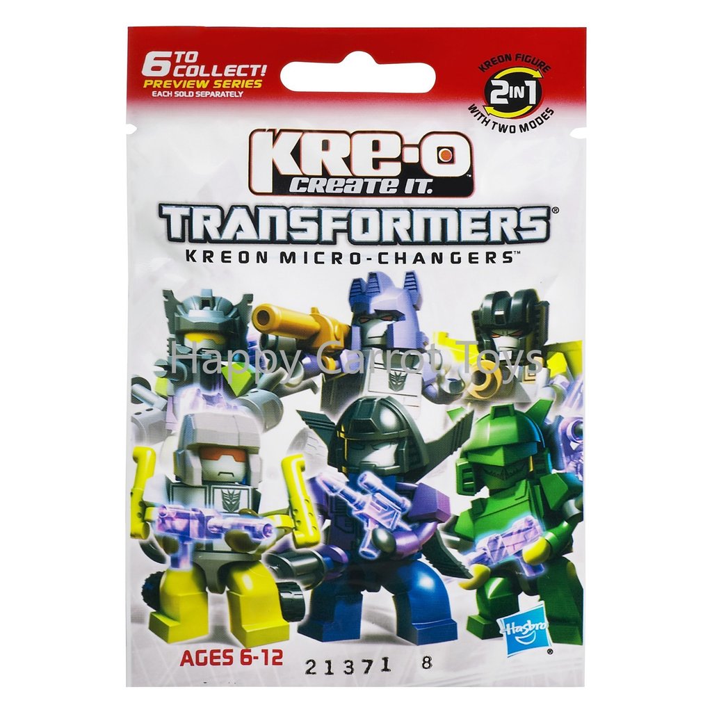 Transformers KRE-O Kreon Micro-Changers Mini Action Figure Classic Movies Model Mystery Pack