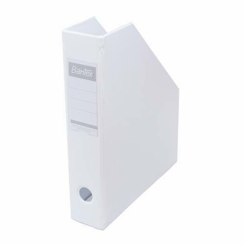 Box File Bantex 4011 Putih Folio 10 Cm