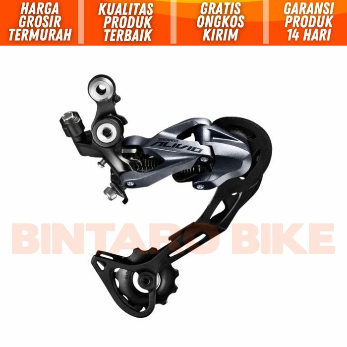 Rd Shimano Alivio 8/9/10 Speed Rear Derailleur M4000 Sepeda Lipat Mtb Roadbike Dll