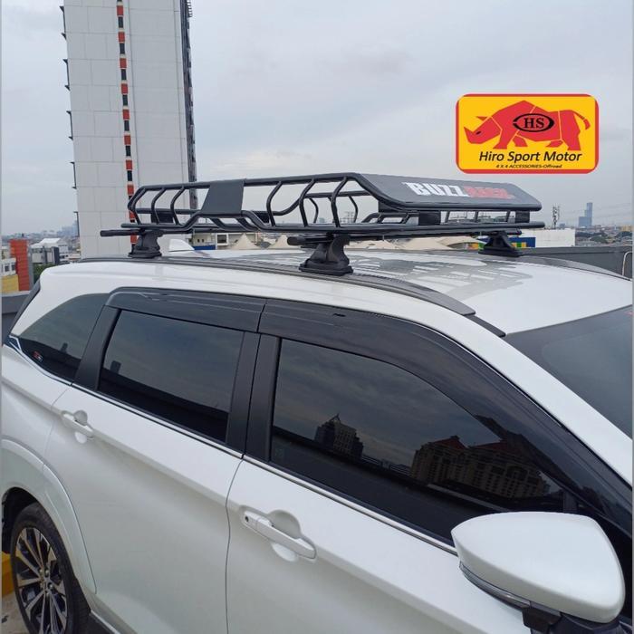 roof rack bagasi buzz rack besar + cross bar avanza veloz new - M23 Auto ACC