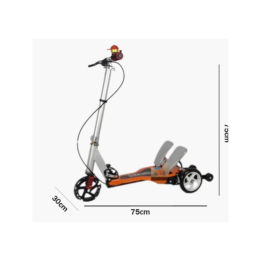 Scooter pedal genjot besi vita