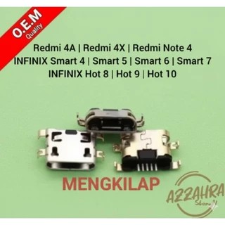 Konektor Charger Redmi 4a | 4x | Note 4