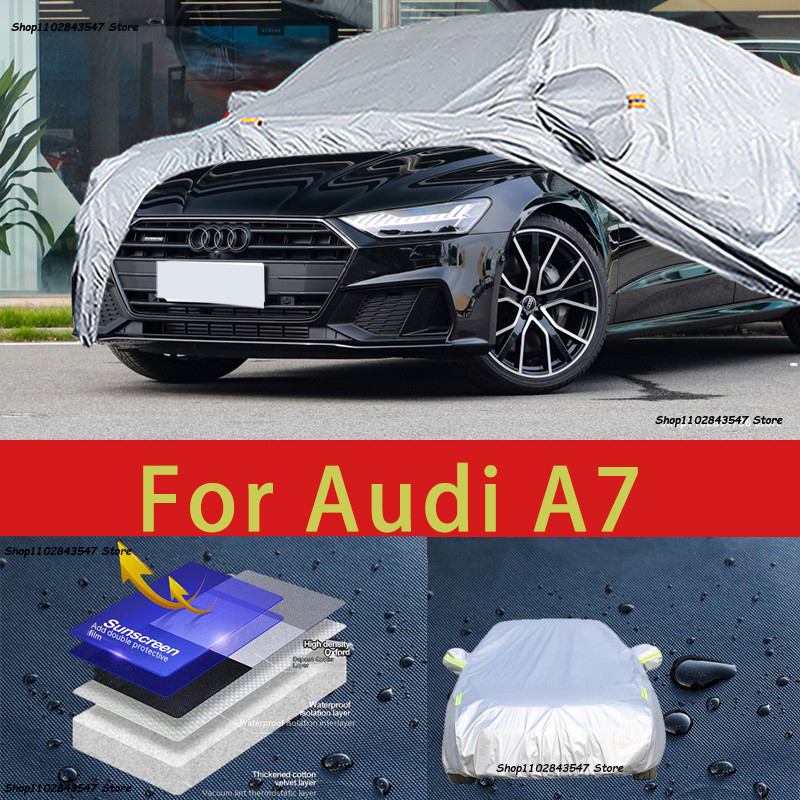 For AUDI A7 Car protective cover Auto paint protection Sunscreen heat-insulating waterproof car clot