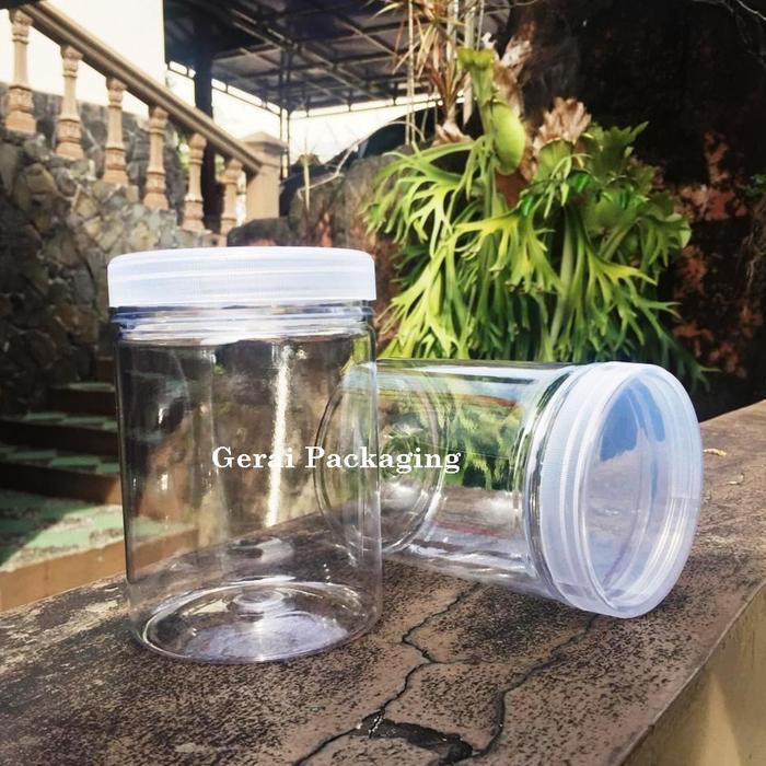 Toples Tabung 800 ml / Toples Plastik 800 ml / Toples 800 ml