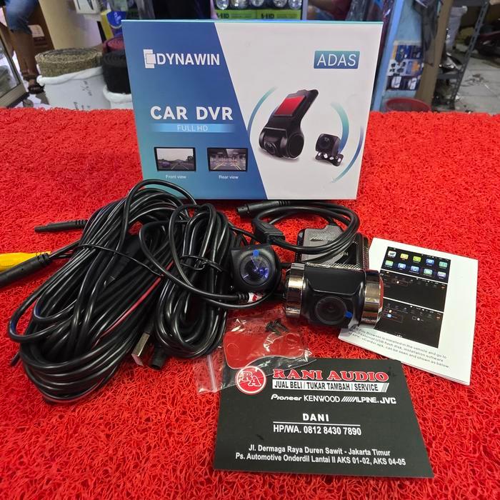 KAMERA MOBIL PRAKTIS KAMERA DYNAWIN CAR DVR FULL HD FRONT REAR ADAS KAMERA DUAL CAMERA DVR FOR HEAD