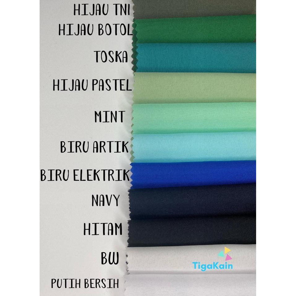 "New" 1 meter Kain Furing Asahi / Bahan Puring