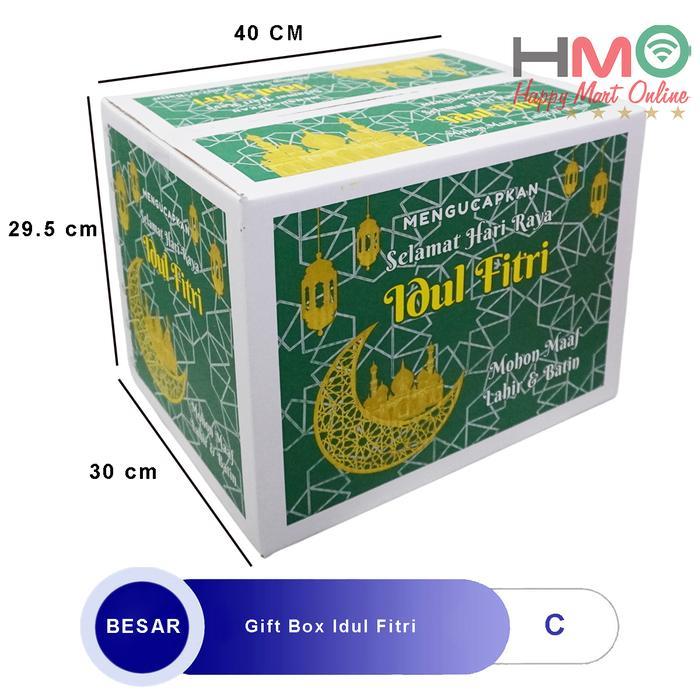 "New" Kardus Parcel Lebaran Kardus Lebaran Idul Fitri Gift Box Lebaran